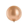 dekoracja na wieczor panienski slub urodziny balon xl glossy metaliczny rose gold 24 x1