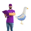 dekoracja na wiejskie party farma balon foliowy chodzacy ges partydeco 31