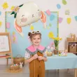 dekoracja na wielkanoc zajaca balon foliowy uroczy kroliczek partydeco 20 shp