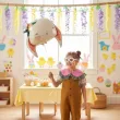 dekoracja na wielkanoc zajaca balon foliowy uroczy kroliczek partydeco 20 shp