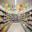 dekoracja na wielkanoc zajaca girlana papierowa baner wielkanocna radosc kurczak 2 m
