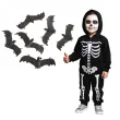 dekoracja nietoperze czarna carnival toys 13 cm 6 szt