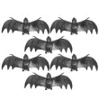 dekoracja nietoperze czarna widmann 13 5 cm 6 szt