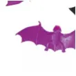 dekoracja nietoperze czarno fioletowa amscan 4 szt