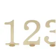 dekoracja numery na stol godan 11 cm 10 szt