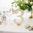 dekoracja numery na stol godan 11 cm 10 szt