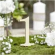 dekoracja numery na stol partydeco 10 5 cm 10 szt