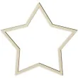 dekoracja obrecz gwiazda lapacz snow drewno 25 5 cm