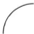 dekoracja obrecz kolo srebrna dekorlamp 35 cm
