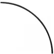 dekoracja obrecz lapacz snow czarna dekorlamp 45cm