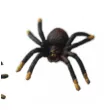 dekoracja pajaki czarny amscan 5x4 cm 36 szt