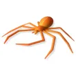 dekoracja pajaki deluxe pomaranczowy 3 szt