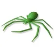 dekoracja pajaki deluxe zielony 3 szt