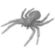 dekoracja pajaki duzy srebrny 5x7 cm