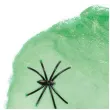 dekoracja pajeczyna nylon zielony guirca 60 g