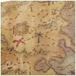 dekoracja piracka mapa skarbow ptitclown 45x29 cm