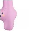 dekoracja prezent na 4 urodziny balon foliowy lawendowa wesola cyferka 4 z czapeczka 37 cali