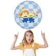 dekoracja prezent na urodziny balon foliowy minionek mel minionki na hel 18
