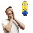 dekoracja prezent na urodziny balon foliowy minionek mel minionki na hel 48