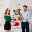 dekoracja prezent na walentynki rocznice balon foliowy personalizowany mis tulis z imieniem