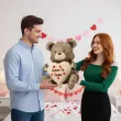 dekoracja prezent na walentynki rocznice balon foliowy personalizowany mis tulis z imieniem