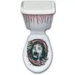 dekoracja przyklejana halloween wc 3 dziewczyna