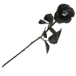 dekoracja roza kocie oko czarny guirca 42 cm