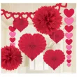 dekoracja serca dla zakochanych amscan zestaw xl