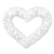 dekoracja serce z polyskiem dekoracjepolska biale
