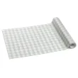 dekoracja stolu na urodziny bieznik flizelinowy kratka szalwiowy 500 x 40 cm