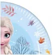 dekoracja stolu na urodziny dzien dziecka talerzyki papierowe frozen elsa kraina lodu 8 szt