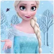 dekoracja stolu na urodziny dzien dziecka talerzyki papierowe frozen elsa kraina lodu 8 szt