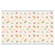 dekoracja stolu na urodziny garden party obrus papierowy hawajskie owoce 180x120 cm