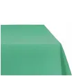 dekoracja stolu na urodziny obrus syntetyczny monokolor zielony ciemny 137x183 cm