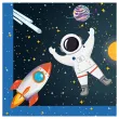 dekoracja stolu na urodziny serwetki papierowe kosmos astronauta jednorazowe 20 szt