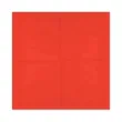dekoracja stolu na urodziny serwetki papierowe monokolor czerwone 33 cm 20 szt