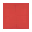 dekoracja stolu na urodziny serwetki papierowe monokolor czerwone 33 cm 20 szt