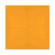 dekoracja stolu na urodziny serwetki papierowe monokolor pomaranczowe 33 cm 20 szt