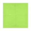 dekoracja stolu na urodziny serwetki papierowe monokolor zielone jasne 33 cm 20 szt