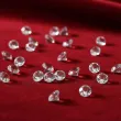 dekoracja stolu na wesele komunie diamentowe krysztalki konfetti bezbarwne 12mm 1op