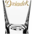 dekoracja stolu na wesele oszukany slubny kieliszek do wodki dziadek 25 ml