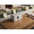 dekoracja stolu na wesele oszukany slubny kieliszek do wodki swiadek silver wedding 25 ml
