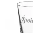 dekoracja stolu na wesele oszukany slubny kieliszek do wodki swiadek silver wedding 25 ml