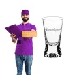 dekoracja stolu na wesele oszukany slubny kieliszek do wodki swiadkowa srebrny 25 ml