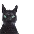 dekoracja straszny kot halloween guirca 35 cm