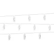 dekoracja swietlna klamerki led bezbarwny 140 cm