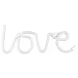 dekoracja swietlna neon love bialy 34 5 cm