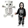 dekoracja szkielet kota widmann 15 cm