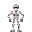 dekoracja szkielet los muertos bialy carnival toys 65 cm