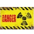dekoracja tabliczka danger folat